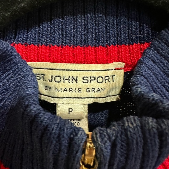 ST. JOHN Retro Wool Jacket Shoulder Pads - Picture 5 of 9